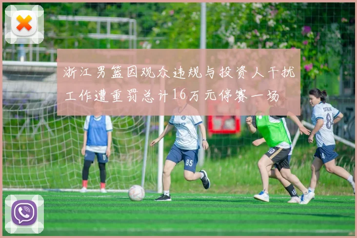 浙江男篮因观众违规与投资人干扰工作遭重罚总计16万元停赛一场